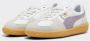 Puma Witte Leren Sneakers met Bleek Pruim Multicolor - Thumbnail 4