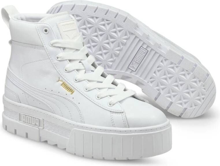 Puma Witte Mid Booties Wit Dames