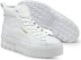 PUMA Mayze Mid Wn Hoge sneakers Leren Sneaker Dames Wit - Thumbnail 3