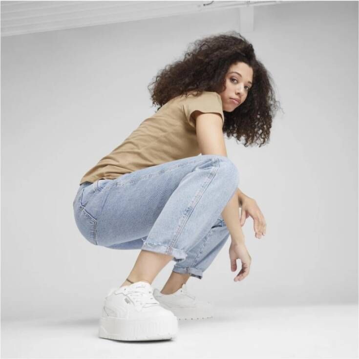 Puma Witte Sneaker voor Vrouwen