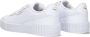 PUMA Carina 3.0 dames sneaker leren schoenen 400365 01 wit - Thumbnail 11