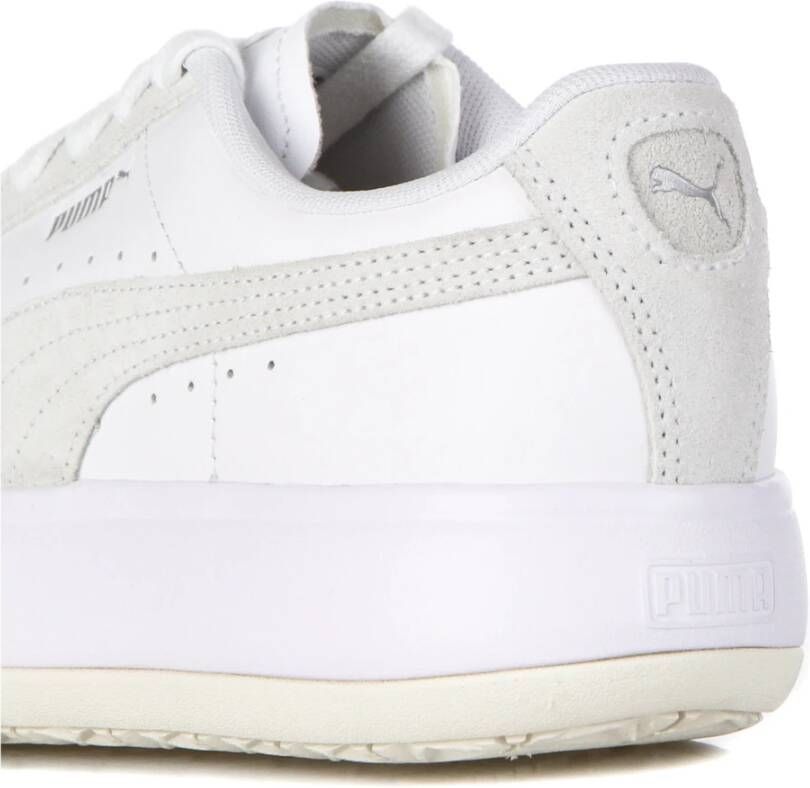 Puma Witte Suède Lage Schoen Mayu Mix White Dames
