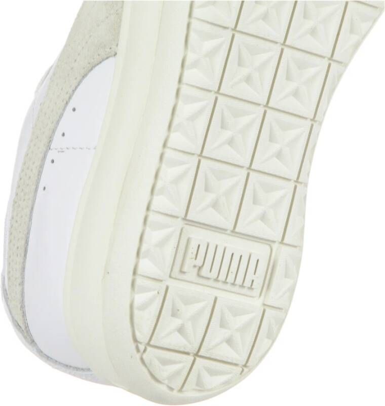 Puma Witte Suède Lage Sneaker