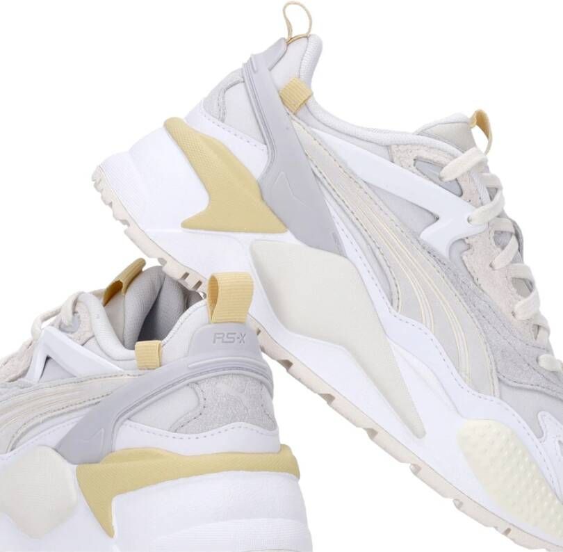 Puma Witte Thrifted Lage Schoen met Rs-X Stijl White Heren