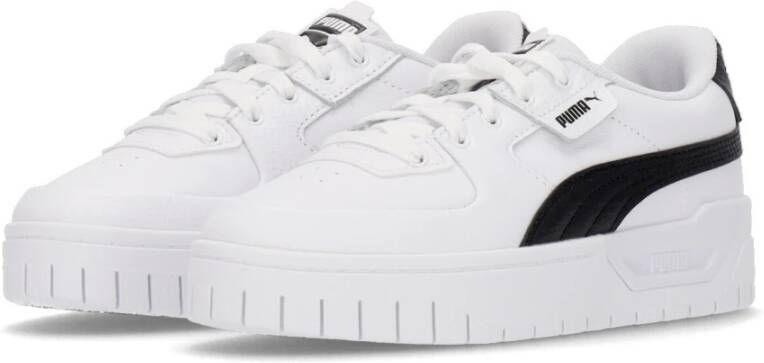 Puma Wit zwarte lage sneaker damesschoenen White Dames