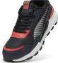 Puma Zwart Actief Rood Sneakers Black Heren - Thumbnail 7