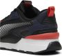 Puma Zwart Actief Rood Sneakers Black Heren - Thumbnail 8