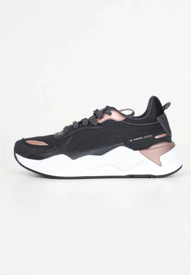 Puma Zwart en Goud Rs-X Glam Sneakers Multicolor Dames