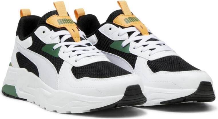 Puma Zwart Zilver Wit Sneakers Multicolor Heren