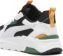 PUMA Trinity Lite Heren Sneakers Black-Silver Mist- White-Clementine - Thumbnail 6