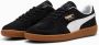 Puma Zwarte Leren Sneakers Stijlvol Ontwerp Black - Thumbnail 7