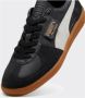 Puma Palermo Lth Black Feather Gray Gum Zwart Leer Lage sneakers Unisex - Thumbnail 12