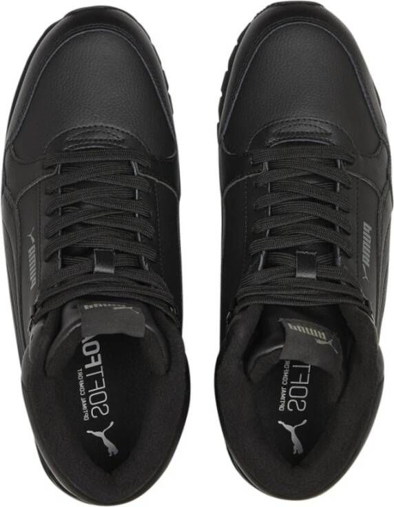 Puma Zwarte Mid Enkellaarzen Zwart Heren