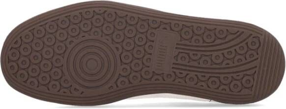 Puma Zwarte Suède Army Trainer Lage Sneaker Black Heren