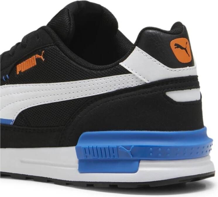 Puma Zwarte Vrijetijdssneakers voor Mannen Black Heren