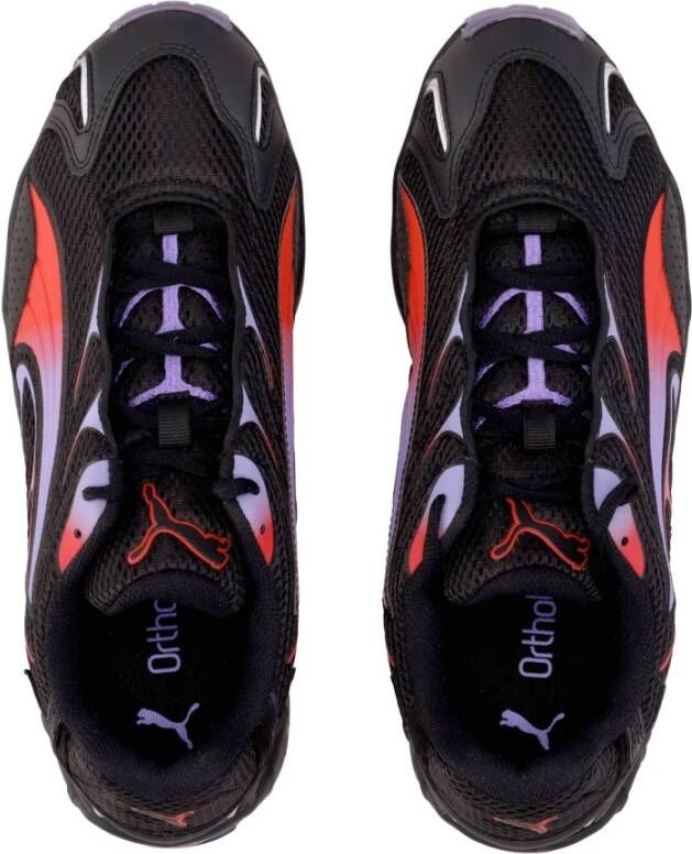 Puma Zwart Rode Lage Inhale Herenschoen