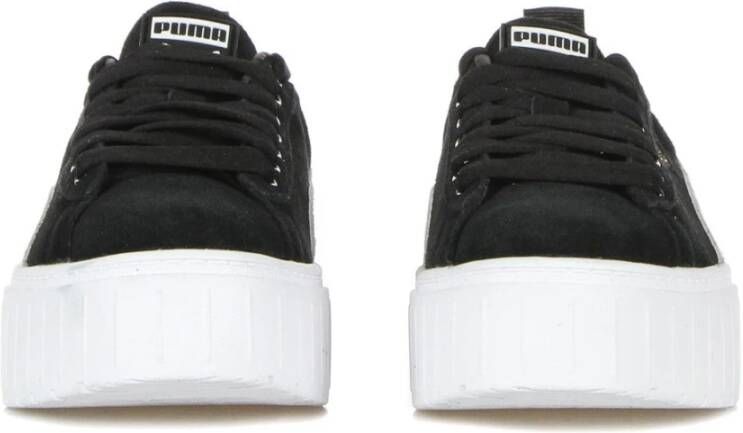 Puma Zwart Wit Mayze Lage Sneaker Black Dames