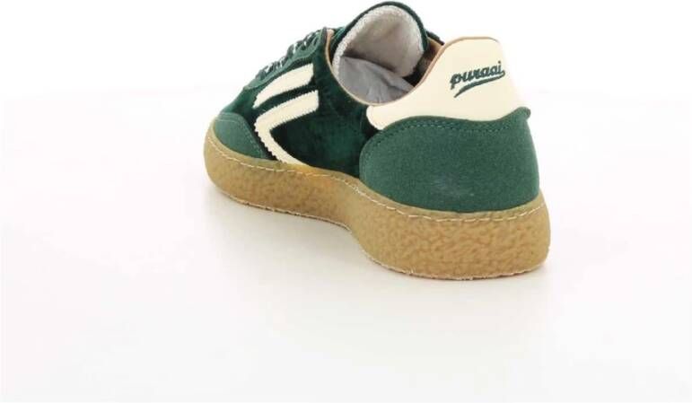 Puraai Groene Damesschoenen Stijlvol Model