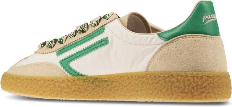 PURAAI Lage Sneakers Dames 6.01 Xs Maat: 42 Materiaal: Leatherlook Kleur: Beige - Foto 2