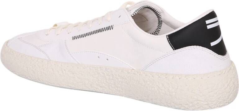 Puraai Witte Mora Low-Top Sneakers Wit Heren