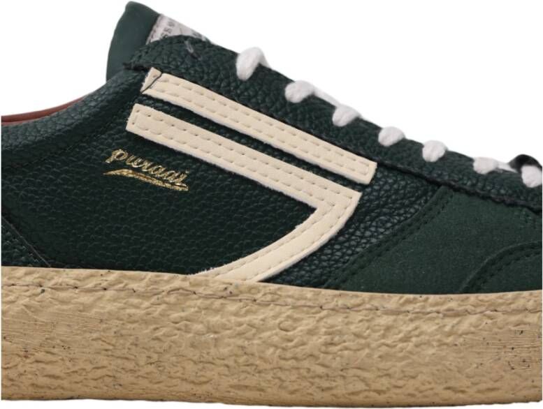 Puraai Vintage Heren Sneakers Groen
