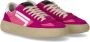 Puraai Vintage Lips Fuchsia Sneaker Multicolor Dames - Thumbnail 2