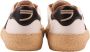 Puraai Witte Eco-lederen Sneakers met Beige Suède en Zwarte Leren Details - Thumbnail 2