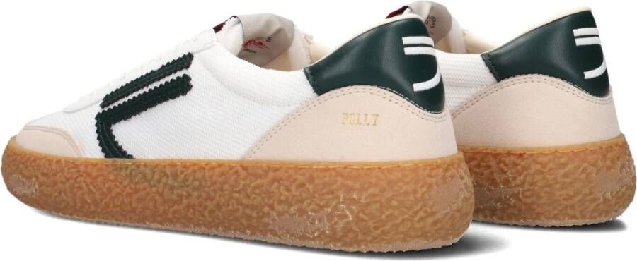 Puraai Witte Leatherlook Sneakers Polly