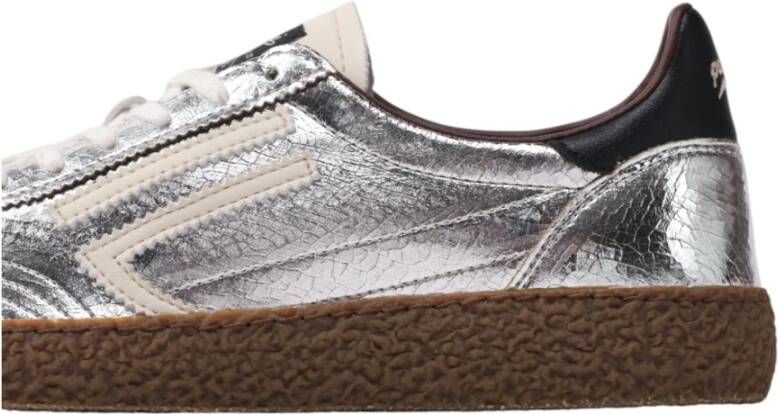 Puraai Zilveren Sneakers Vegan Schoenen