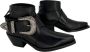 R13 Buckled Gloss boots Zwart Dames - Thumbnail 6
