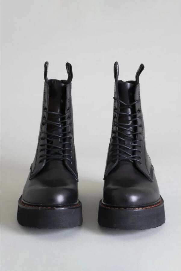 R13 Lace-up Boots Black Dames