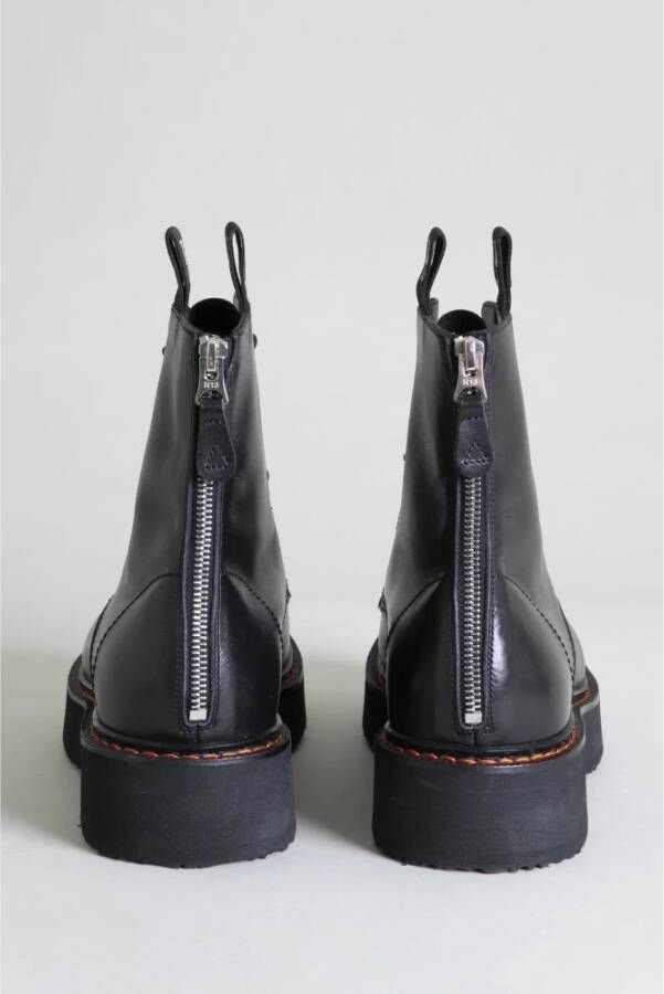 R13 Lace-up Boots Black Dames