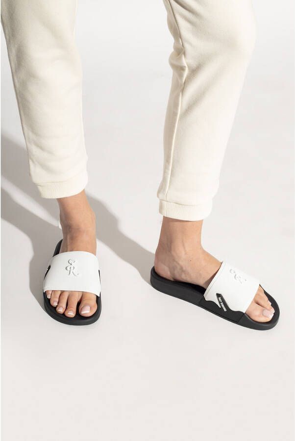 Raf Simons Astra rubber slides Wit Dames