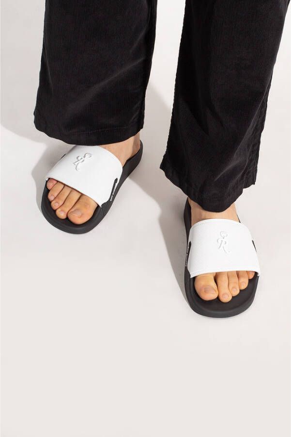 Raf Simons Astra rubber slides Wit Heren