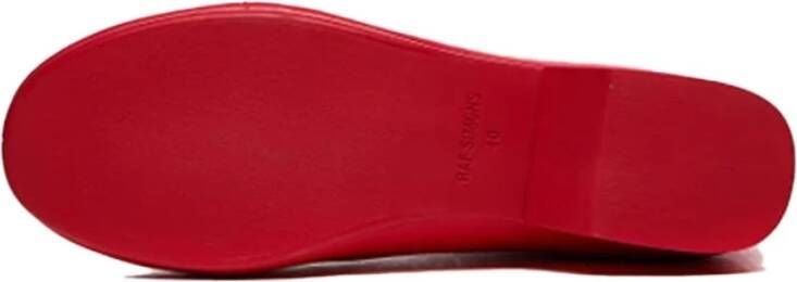 Raf Simons Hoge Rode Unisex Schoenen Red Heren