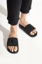 Raf Simons Unieke Unisex Flip-Flops Astra Black - Thumbnail 4
