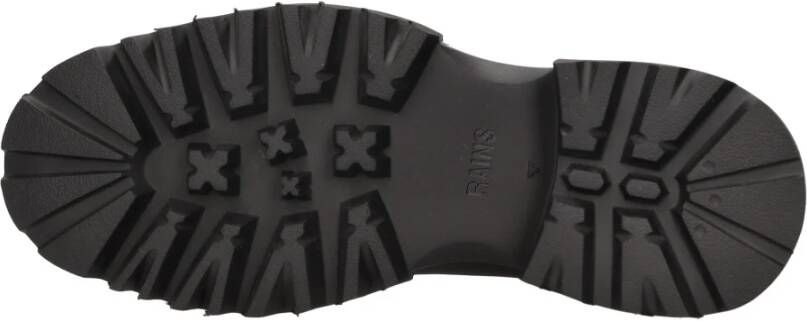Rains Laarzen Zwart Black Heren