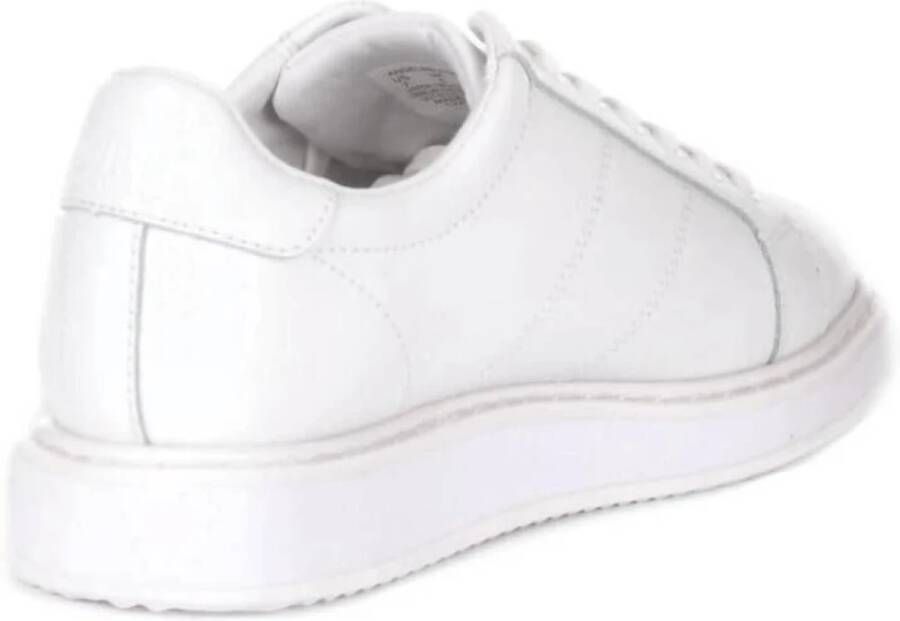 Ralph Lauren Luxe Leren Sneaker White Dames