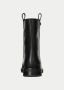 Ralph Lauren Zwarte polyester laarzen met contrastdetails Black Dames - Thumbnail 6