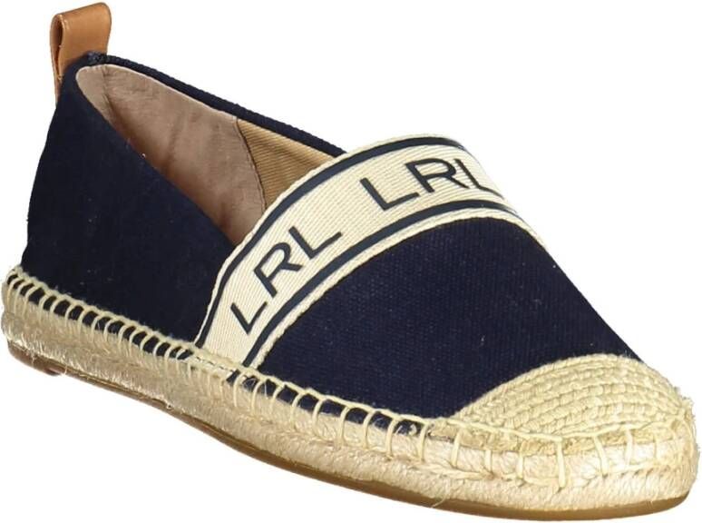 Ralph Lauren Blauwe Ballerina Schoenen met Contrastdetails Blue Dames