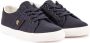 Polo Ralph Lauren Janson II Leren Sneakers met Sportieve Strepen Blue Dames - Thumbnail 9
