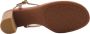 Ralph Lauren bruine sandalen met hoge hak - Thumbnail 2