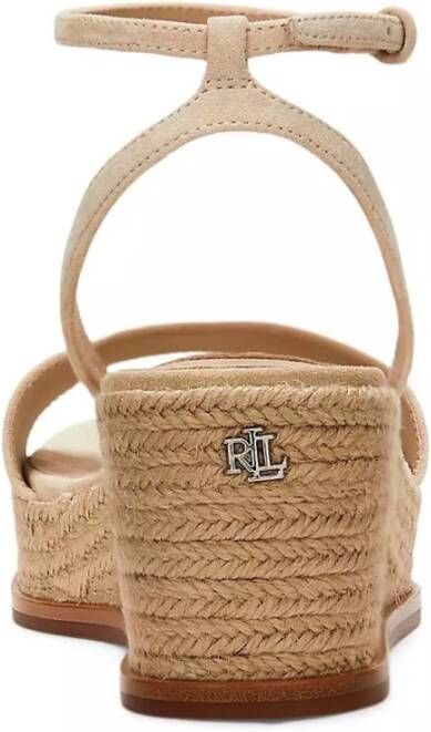 Ralph Lauren Cameryn IV Tumbled Leather Espadrille