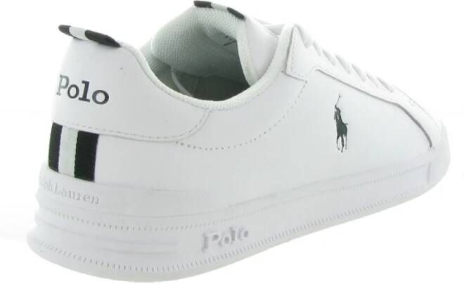 Ralph Lauren Court Ribbon Schoenen White Heren