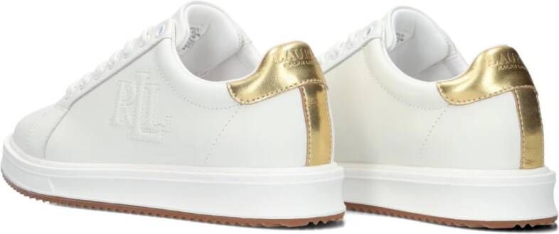 Ralph Lauren Dames Sneakers Ainsley Low Top Lace White Dames