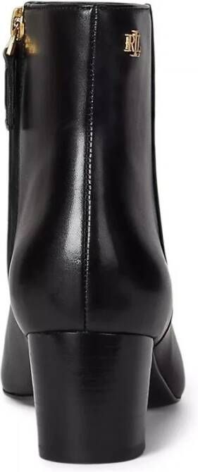 Lauren Ralph Lauren Laarsjes met labelapplicatie en blokhak