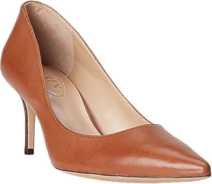 Ralph Lauren Elegante Decollete Schoenen voor Vrouwen Brown Dames