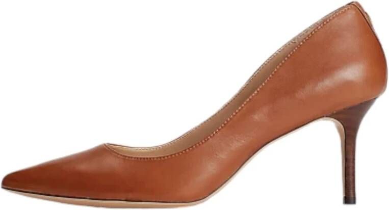 Ralph Lauren Elegante Decollete Schoenen voor Vrouwen Brown Dames