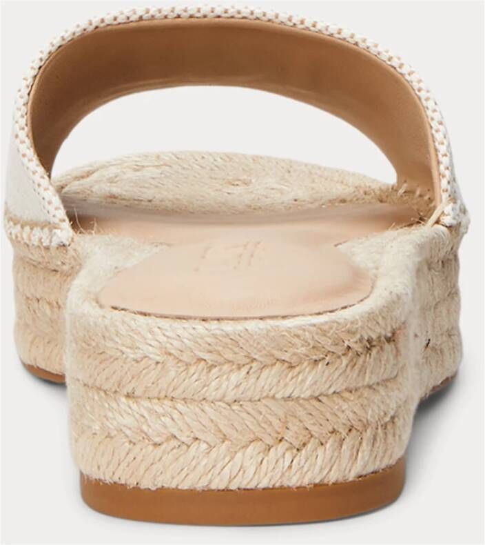 Ralph Lauren Espadrilles Polly van geverfd canvas