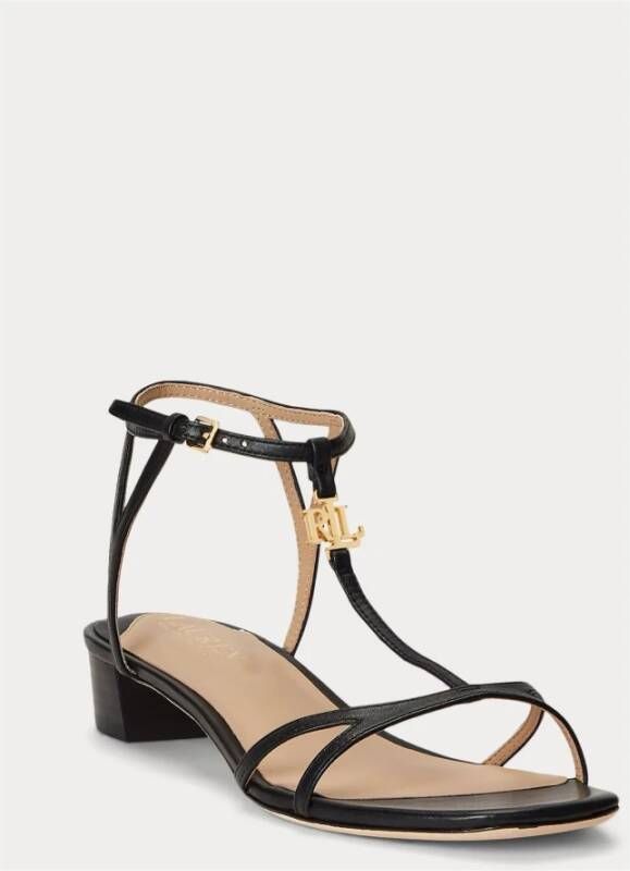 Ralph Lauren Fallon Sandaal Black Dames